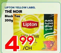 Marche Salaberry YELLOW LABEL THÉ NOIR LIPTON offer