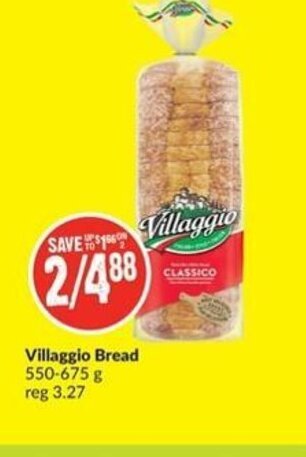 FreshCo Villaggio Bread offer