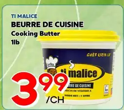 Marche Salaberry TI MALICE BEURRE DE CUISINE offer