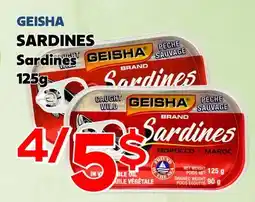 Marche Salaberry GEISHA SARDINES offer