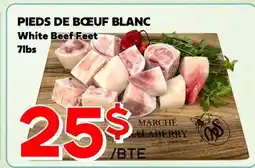 Marche Salaberry PIEDS DE BOEUF BLANC offer