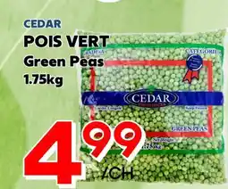 Marche Salaberry CEDAR POIS VERT offer