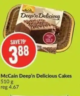 FreshCo McCain Deep'n Delicious Cakes offer