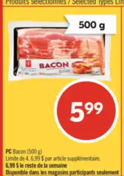 Pharmaprix PC Bacon offer