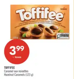 Pharmaprix TOFFIFEE Caramel aux noisettes Hazelnut Caramels offer