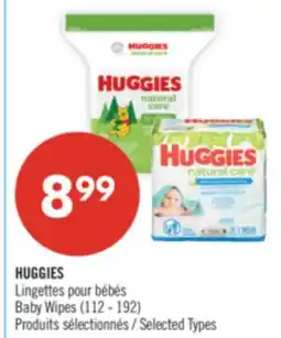 Pharmaprix HUGGIES Baby Wipes (112 - 192) offer