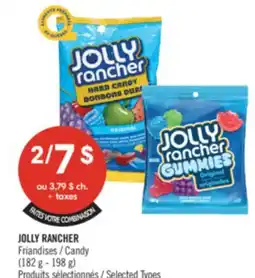 Pharmaprix JOLLY RANCHER Franchise/Candy offer