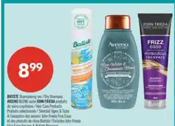Pharmaprix BATISTE Dry Shampoo AVEENO BLEND or JOHN FRIEDA Hair Care Products offer