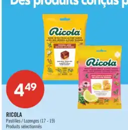 Pharmaprix RICOLA Pastilles offer