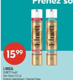 Pharmaprix L'ORÉAL ELNETT Fixatif Hair Spray offer