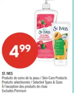 Pharmaprix ST. IVES Skin Care Products offer
