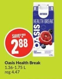 FreshCo Oasis Health Break offer