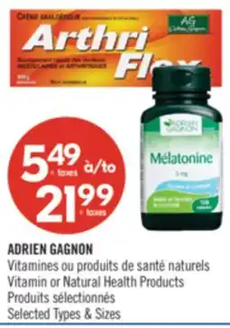 Pharmaprix ADRIEN GAGNON Vitamin or Natural Health Products offer