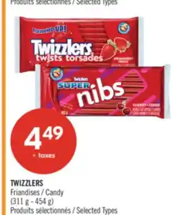 Pharmaprix TWIZZLERS Candy offer