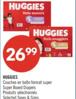 Pharmaprix HUGGIES Super Boxed Diapers offer