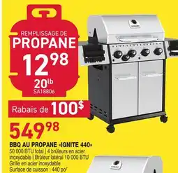 Matério BBQ AU PROPANE IGNITE 440 offer