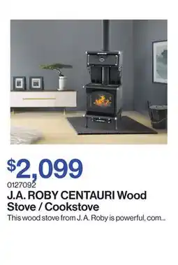 Patrick Morin CENTAURI Wood Stove / Cookstove offer