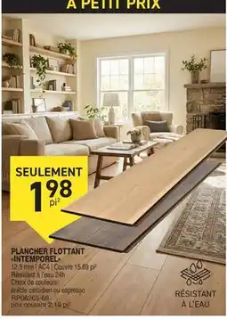 Matério PLANCHER FLOTTANT INTEMPOREL offer