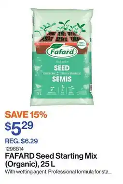 Patrick Morin Seed Starting Mix (Organic) offer