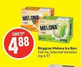FreshCo Binggrae Melona Ice Bars offer