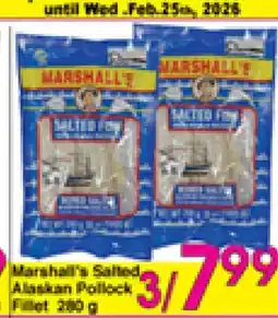 Danforth Food Market Marshall's Salted Alaskan Pollock Fillet offer