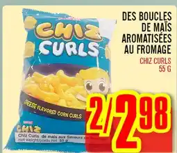 Marché Lian Tai DES BOUCLES DE MAÏS AROMATISÉES AU FROMAGE offer