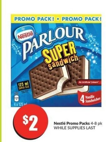 FreshCo Nestlé Promo Packs offer