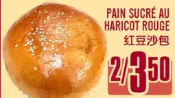 Marché Lian Tai PAIN SUCRÉ AU HARICOT ROUGE offer