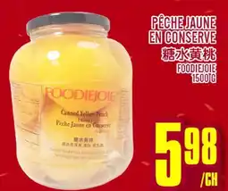 Marché Lian Tai PÊCHE JAUNE EN CONSERVE offer