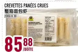 Marché Lian Tai CREVETTES PANÉES CRUES offer