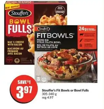 FreshCo Stouffer's Fit Bowls or Bowl Fulls offer