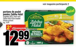 Super C portions de poulet panées Zabiha Halal offer
