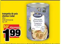 Super C trempette de pois chiches Cedar offer