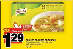Super C Bouillon en cubes halal Knorr offer