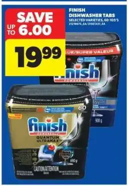Real Canadian Superstore FINISH DISHWASHER TABS offer