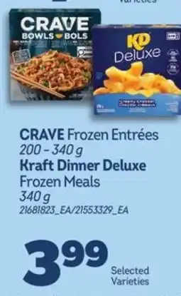 Real Canadian Superstore Crave Frozen Entrees offer