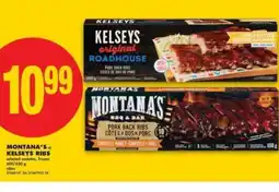 No Frills MONTANA'S or KELSEYS RIBS offer