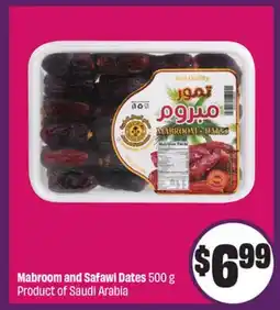 FreshCo Mabroom and Safawi Dates 500 g Product of Saudi Arabia - Ramadan offer