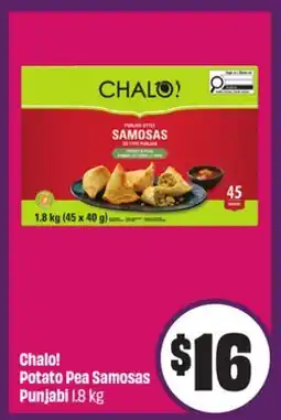 FreshCo Chalo! Potato Pea Samosas Punjabi 1.8 kg - Ramadan offer