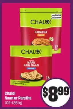 FreshCo Chalo! Naan or Paratha 1.02-1.36 kg - Ramadan offer