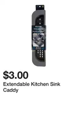 Dollarama Extendable Kitchen Sink Caddy offer