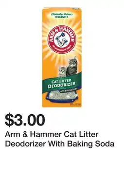 Dollarama Arm & Hammer Cat Litter Deodorizer With Baking Soda offer