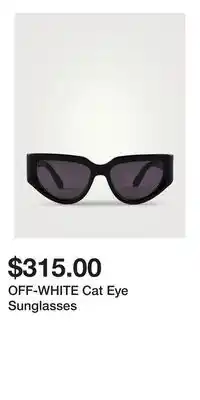 Holt Renfrew OFF-WHITE Cat Eye Sunglasses offer