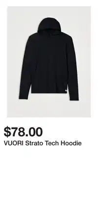 Holt Renfrew VUORI Strato Tech Hoodie offer