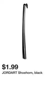 IKEA JORDART Shoehorn, black offer