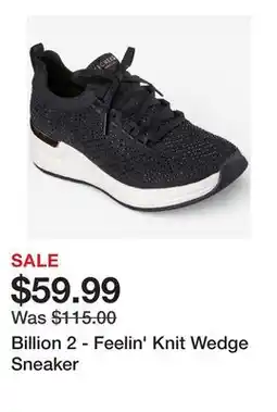 TSC Stores Billion 2 - Feelin' Knit Wedge Sneaker offer