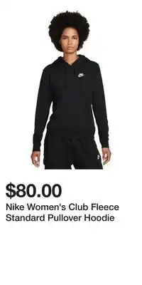 Sport Chek Nike Women's Club Fleece Standard Pullover Hoodie offer