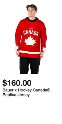 Sport Chek Bauer x Hockey Canada Replica Jersey offer