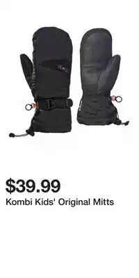 Sport Chek Kombi Kids' Original Mitts offer