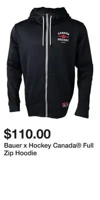 Sport Chek Bauer x Hockey Canada Full Zip Hoodie offer